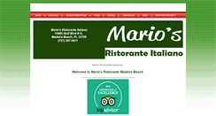 Desktop Screenshot of mariosmadeirabeach.com