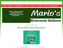 Tablet Screenshot of mariosmadeirabeach.com